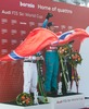 1st place Aksel Lund Svindal of Norway Celebrate on Podium after mens downhill of the Bormio FIS Ski Alpine World Cup at the Stelvio Course in Bormio, Italy on 2013/12/29.

