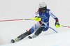 Wendy Holdener of Switzerland  skiing in first run of women slalom race of Audi FIS Alpine skiing World cup in Lienz, Austria. Women slalom race of Audi FIS Alpine skiing World cup 2013-2014 was held on Sunday, 29th of December 2013 in Lienz, Austria.
