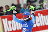 Magdalena Fjaellstroem of Sweden reacts in finish of the second run of women slalom race of Audi FIS Alpine skiing World cup in Lienz, Austria. Women slalom race of Audi FIS Alpine skiing World cup 2013-2014 was held on Sunday, 29th of December 2013 in Lienz, Austria.
