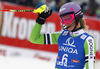 Maria Hoefl-Riesch of Germany reacts in finish of the second run of women slalom race of Audi FIS Alpine skiing World cup in Lienz, Austria. Women slalom race of Audi FIS Alpine skiing World cup 2013-2014 was held on Sunday, 29th of December 2013 in Lienz, Austria.
