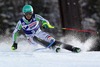 Felix Neureuther of Germany in action during 1st run of mens Slalom of the Bormio FIS Ski World Cup at the Stelvio Course in Bormio, Italy on 2014/01/06.
