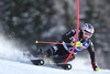Manfred Moelgg of Italy in action during 1st run of mens Slalom of the Bormio FIS Ski World Cup at the Stelvio Course in Bormio, Italy on 2014/01/06.
