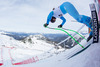 Tina Maze of Slovenia in action during ladies 1st downhill practice of the Altenmarkt Zauchnesee FIS Ski Alpine World Cup at the Kaelberloch course in Zauchensee, Austria on 2014/01/09.
