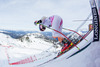 Tina Weirather of Liechtenstein in action during ladies 1st downhill practice of the Altenmarkt Zauchnesee FIS Ski Alpine World Cup at the Kaelberloch course in Zauchensee, Austria on 2014/01/09.
