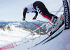 Daniela Merighetti of Italy in action during ladies 1st downhill practice of the Altenmarkt Zauchnesee FIS Ski Alpine World Cup at the Kaelberloch course in Zauchensee, Austria on 2014/01/09.
