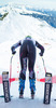 Laurenne Ross of the USA during ladies 1st downhill practice of the Altenmarkt Zauchnesee FIS Ski Alpine World Cup at the Kaelberloch course in Zauchensee, Austria on 2014/01/09.
