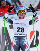 1st place Elisabeth Goergl of Austria reacts in the finish area after her run of ladies downhill of the Altenmarkt Zauchnesee FIS Ski Alpine World Cup at the Kaelberloch course in Zauchensee, Austria on 2014/01/11.
