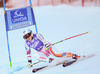 Tina Weirather of Lichtenstein in action during the Slalom run of the ladies Super Combined of the Altenmarkt Zauchnesee FIS Ski Alpine World Cup at the Kaelberloch course in Zauchensee, Austria on 2014/01/12.
