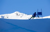 Marusa Ferk of Slovenia in action during Super-G of the ladies Super Combined of the Altenmarkt Zauchnesee FIS Ski Alpine World Cup at the Kaelberloch course in Zauchensee, Austria on 2014/01/12.
