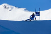 Lara Gut of Switzerland in action during Super-G of the ladies Super Combined of the Altenmarkt Zauchnesee FIS Ski Alpine World Cup at the Kaelberloch course in Zauchensee, Austria on 2014/01/12.
