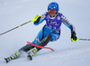 Kajsa Kling of Sweden in action during Slalom of the ladies Super Combined of the Altenmarkt Zauchnesee FIS Ski Alpine World Cup at the Kaelberloch course in Zauchensee, Austria on 2014/01/12.
