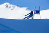 Maria Hoefl Riesch of Germany in action during Super-G of the ladies Super Combined of the Altenmarkt Zauchnesee FIS Ski Alpine World Cup at the Kaelberloch course in Zauchensee, Austria on 2014/01/12.
