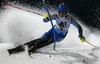 Frida Hansdotter of Sweden skiing in first run of women night slalom race of Audi FIS Alpine skiing World cup in Flachau, Austria. Women night slalom race of Audi FIS Alpine skiing World cup 2013-2014 was held on Tuesday, 14th of January 2014 in Flachau, Austria.
