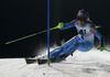 Tina Maze of Slovenia skiing in first run of women night slalom race of Audi FIS Alpine skiing World cup in Flachau, Austria. Women night slalom race of Audi FIS Alpine skiing World cup 2013-2014 was held on Tuesday, 14th of January 2014 in Flachau, Austria.
