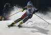Tanja Poutiainen of Finland skiing in first run of women night slalom race of Audi FIS Alpine skiing World cup in Flachau, Austria. Women night slalom race of Audi FIS Alpine skiing World cup 2013-2014 was held on Tuesday, 14th of January 2014 in Flachau, Austria.
