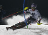 Michaela Kirchgasser of Austria skiing in first run of women night slalom race of Audi FIS Alpine skiing World cup in Flachau, Austria. Women night slalom race of Audi FIS Alpine skiing World cup 2013-2014 was held on Tuesday, 14th of January 2014 in Flachau, Austria.
