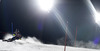Mikaela Shiffrin of USA skiing in first run of women night slalom race of Audi FIS Alpine skiing World cup in Flachau, Austria. Women night slalom race of Audi FIS Alpine skiing World cup 2013-2014 was held on Tuesday, 14th of January 2014 in Flachau, Austria.
