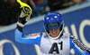 Third placed Maria Pietilae-Holmner of Sweden reacts in finish of the second run of women night slalom race of Audi FIS Alpine skiing World cup in Flachau, Austria. Women night slalom race of Audi FIS Alpine skiing World cup 2013-2014 was held on Tuesday, 14th of January 2014 in Flachau, Austria.

