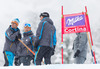 Ladies downhill was canceled due to weather conditions during the Cortina d Ampezzo FIS Ski Alpine World Cup at the Olympia delle Tofane course in Cortina d Ampezzo, Italy on 2014/01/18.
