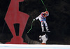 Patrick Kueng of Switzerland skiing in first training for men downhill race of Audi FIS Alpine skiing World cup in Kitzbuehel, Austria. First training for 74th Hahnenkamm men downhill race of Audi FIS Alpine skiing World cup 2013-2014 was held on Thursday, 23rd of January 2014 on Streif course in Kitzbuehel, Austria.
