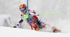 Marcel Hirscher of Austria skiing in first run of men slalom race of Audi FIS Alpine skiing World cup in Kitzbuehel, Austria. Men slalom race of Audi FIS Alpine skiing World cup 2013-2014 was held on Friday, 24th of January 2014 in Kitzbuehel, Austria.
