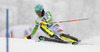 Felix Neureuther of Germany skiing in first run of men slalom race of Audi FIS Alpine skiing World cup in Kitzbuehel, Austria. Men slalom race of Audi FIS Alpine skiing World cup 2013-2014 was held on Friday, 24th of January 2014 in Kitzbuehel, Austria.
