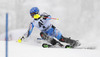 Andre Myhrer of Sweden skiing in first run of men slalom race of Audi FIS Alpine skiing World cup in Kitzbuehel, Austria. Men slalom race of Audi FIS Alpine skiing World cup 2013-2014 was held on Friday, 24th of January 2014 in Kitzbuehel, Austria.
