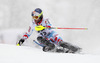 Alexis Pinturault of France skiing in first run of men slalom race of Audi FIS Alpine skiing World cup in Kitzbuehel, Austria. Men slalom race of Audi FIS Alpine skiing World cup 2013-2014 was held on Friday, 24th of January 2014 in Kitzbuehel, Austria.

