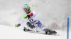 Luca Aerni of Switzerland skiing in first run of men slalom race of Audi FIS Alpine skiing World cup in Kitzbuehel, Austria. Men slalom race of Audi FIS Alpine skiing World cup 2013-2014 was held on Friday, 24th of January 2014 in Kitzbuehel, Austria.
