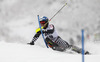 Santeri Paloniemi of Finland skiing in first run of men slalom race of Audi FIS Alpine skiing World cup in Kitzbuehel, Austria. Men slalom race of Audi FIS Alpine skiing World cup 2013-2014 was held on Friday, 24th of January 2014 in Kitzbuehel, Austria.
