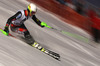 Ted Ligety of USA skiing in second run of men slalom race of Audi FIS Alpine skiing World cup in Kitzbuehel, Austria. Men slalom race of Audi FIS Alpine skiing World cup 2013-2014 was held on Friday, 24th of January 2014 in Kitzbuehel, Austria.
