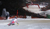 Fourth placed Alexis Pinturault of France skiing in second run of men slalom race of Audi FIS Alpine skiing World cup in Kitzbuehel, Austria. Men slalom race of Audi FIS Alpine skiing World cup 2013-2014 was held on Friday, 24th of January 2014 in Kitzbuehel, Austria.
