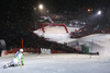 Tenth placed Fritz Dopfer of Germany skiing in second run of men slalom race of Audi FIS Alpine skiing World cup in Kitzbuehel, Austria. Men slalom race of Audi FIS Alpine skiing World cup 2013-2014 was held on Friday, 24th of January 2014 in Kitzbuehel, Austria.
