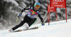 Fifth placed Christof Innerhofer of Italy skiing in men downhill race of Audi FIS Alpine skiing World cup in Kitzbuehel, Austria. Men downhill race of Audi FIS Alpine skiing World cup 2013-2014 was held on Saturday, 25th of January 2014 on Streif course in Kitzbuehel, Austria.
