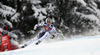 Winner Hannes Reichelt of Austria skiing in men downhill race of Audi FIS Alpine skiing World cup in Kitzbuehel, Austria. Men downhill race of Audi FIS Alpine skiing World cup 2013-2014 was held on Saturday, 25th of January 2014 on Streif course in Kitzbuehel, Austria.

