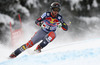 Seventh placed Travis Ganong of USA skiing in men downhill race of Audi FIS Alpine skiing World cup in Kitzbuehel, Austria. Men downhill race of Audi FIS Alpine skiing World cup 2013-2014 was held on Saturday, 25th of January 2014 on Streif course in Kitzbuehel, Austria.
