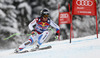 Sandro Viletta of Switzerland skiing in men downhill race of Audi FIS Alpine skiing World cup in Kitzbuehel, Austria. Men downhill race of Audi FIS Alpine skiing World cup 2013-2014 was held on Saturday, 25th of January 2014 on Streif course in Kitzbuehel, Austria.
