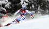 Sixth placed Carlo Janka of Switzerland skiing in men downhill race of Audi FIS Alpine skiing World cup in Kitzbuehel, Austria. Men downhill race of Audi FIS Alpine skiing World cup 2013-2014 was held on Saturday, 25th of January 2014 on Streif course in Kitzbuehel, Austria.
