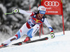Sixth placed Carlo Janka of Switzerland skiing in men downhill race of Audi FIS Alpine skiing World cup in Kitzbuehel, Austria. Men downhill race of Audi FIS Alpine skiing World cup 2013-2014 was held on Saturday, 25th of January 2014 on Streif course in Kitzbuehel, Austria.

