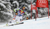 Stephan Keppler of Germany skiing in men downhill race of Audi FIS Alpine skiing World cup in Kitzbuehel, Austria. Men downhill race of Audi FIS Alpine skiing World cup 2013-2014 was held on Saturday, 25th of January 2014 on Streif course in Kitzbuehel, Austria.

