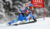 Douglas Hedin of Sweden skiing in men downhill race of Audi FIS Alpine skiing World cup in Kitzbuehel, Austria. Men downhill race of Audi FIS Alpine skiing World cup 2013-2014 was held on Saturday, 25th of January 2014 on Streif course in Kitzbuehel, Austria.

