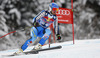 Hans Olsson of Sweden skiing in men downhill race of Audi FIS Alpine skiing World cup in Kitzbuehel, Austria. Men downhill race of Audi FIS Alpine skiing World cup 2013-2014 was held on Saturday, 25th of January 2014 on Streif course in Kitzbuehel, Austria.
