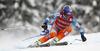 Third placed Aksel Lund Svindal of Norway skiing in men super-g race of Audi FIS Alpine skiing World cup in Kitzbuehel, Austria. Men super-g race of Audi FIS Alpine skiing World cup 2013-2014 was held on Sunday, 26th of January 2014 on Streifalm course in Kitzbuehel, Austria.
