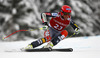 Second placed Bode Miller of USA skiing in men super-g race of Audi FIS Alpine skiing World cup in Kitzbuehel, Austria. Men super-g race of Audi FIS Alpine skiing World cup 2013-2014 was held on Sunday, 26th of January 2014 on Streifalm course in Kitzbuehel, Austria.
