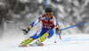 Martin Cater of Slovenia skiing in men super-g race of Audi FIS Alpine skiing World cup in Kitzbuehel, Austria. Men super-g race of Audi FIS Alpine skiing World cup 2013-2014 was held on Sunday, 26th of January 2014 on Streifalm course in Kitzbuehel, Austria.
