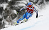 Douglas Hedin of Sweden skiing in men super-g race of Audi FIS Alpine skiing World cup in Kitzbuehel, Austria. Men super-g race of Audi FIS Alpine skiing World cup 2013-2014 was held on Sunday, 26th of January 2014 on Streifalm course in Kitzbuehel, Austria.
