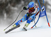 Douglas Hedin of Sweden skiing in men super-g race of Audi FIS Alpine skiing World cup in Kitzbuehel, Austria. Men super-g race of Audi FIS Alpine skiing World cup 2013-2014 was held on Sunday, 26th of January 2014 on Streifalm course in Kitzbuehel, Austria.

