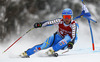 Hans Olsson of Sweden skiing in men super-g race of Audi FIS Alpine skiing World cup in Kitzbuehel, Austria. Men super-g race of Audi FIS Alpine skiing World cup 2013-2014 was held on Sunday, 26th of January 2014 on Streifalm course in Kitzbuehel, Austria.
