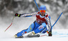 Hans Olsson of Sweden skiing in men super-g race of Audi FIS Alpine skiing World cup in Kitzbuehel, Austria. Men super-g race of Audi FIS Alpine skiing World cup 2013-2014 was held on Sunday, 26th of January 2014 on Streifalm course in Kitzbuehel, Austria.
