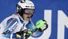 Winner Henrik Kristoffersen of Norway reacts in finish of the second run of The Night race, men slalom race of Audi FIS Alpine skiing World cup in Schladming, Austria. The Night race, men slalom race of Audi FIS Alpine skiing World cup 2013-2014 was held on Tuesday, 28th of January 2014 in Schladming, Austria.
